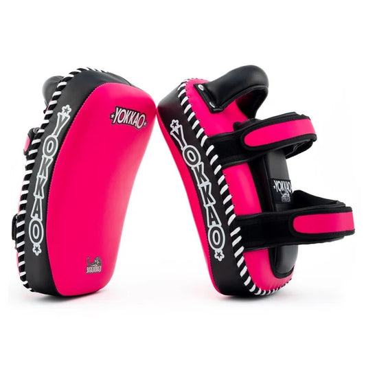 Kicking pads Microfiber Fuchsia/Black