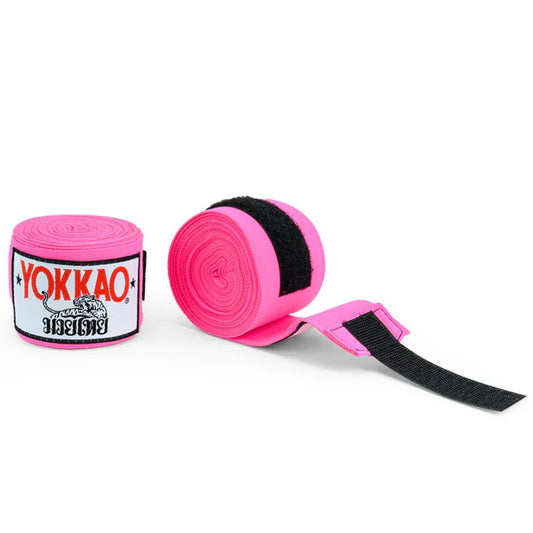 Premium Hand Wraps Neon Pink