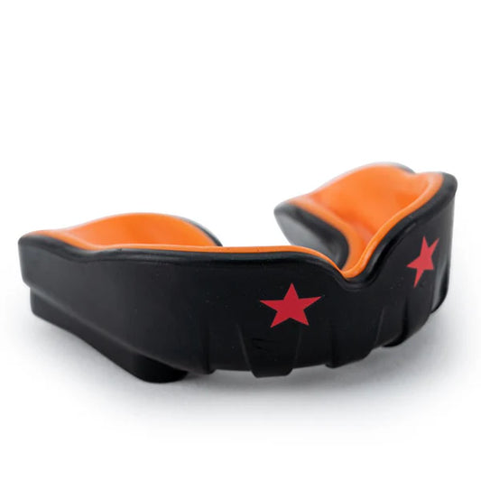 Muay Thai Boxing Mouth Guards Black/Orange