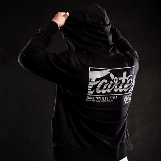 Sweat Full Zip Black Hoodie