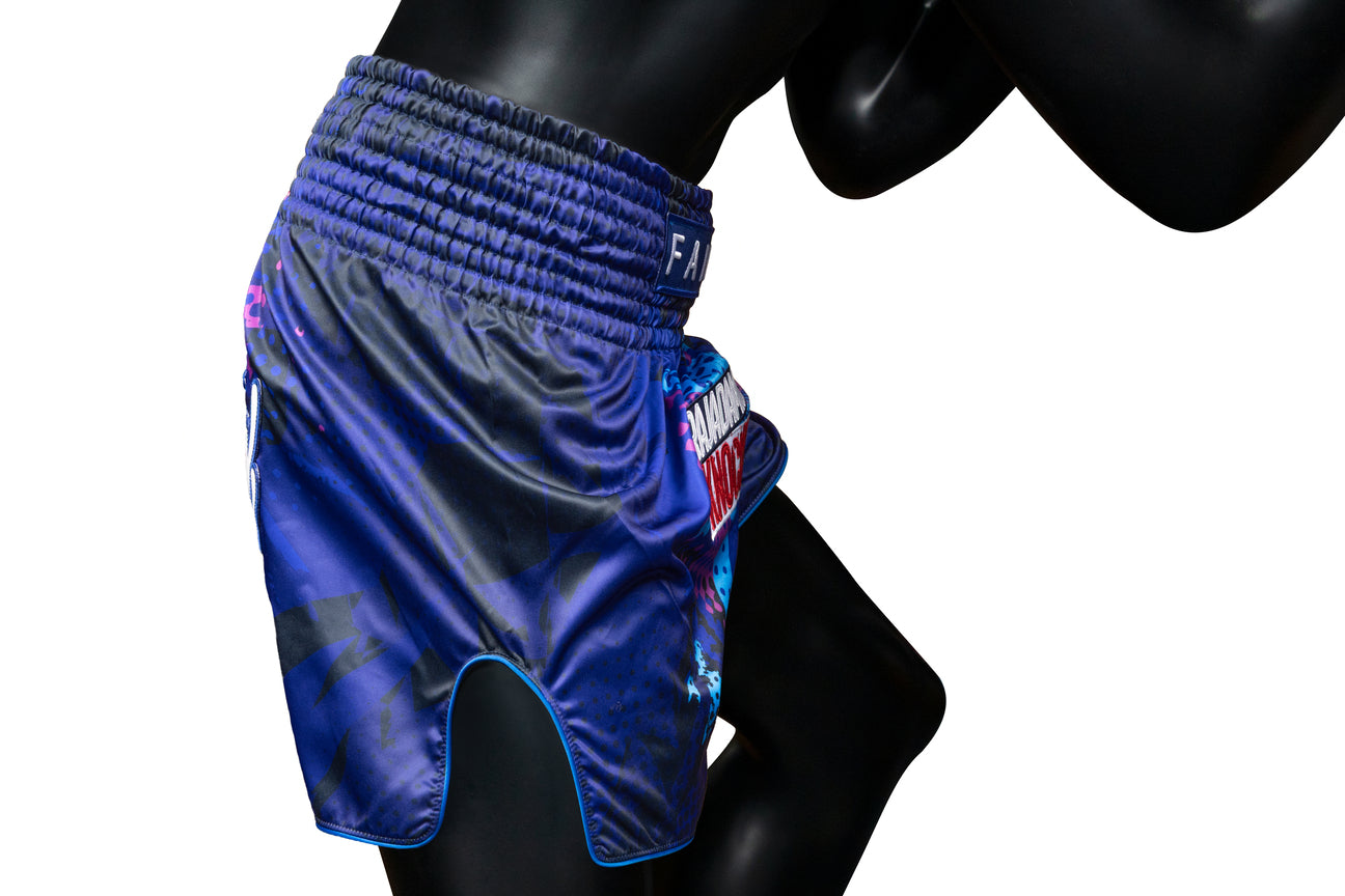 Fairtex x RKO Muay Thai Shorts Blue