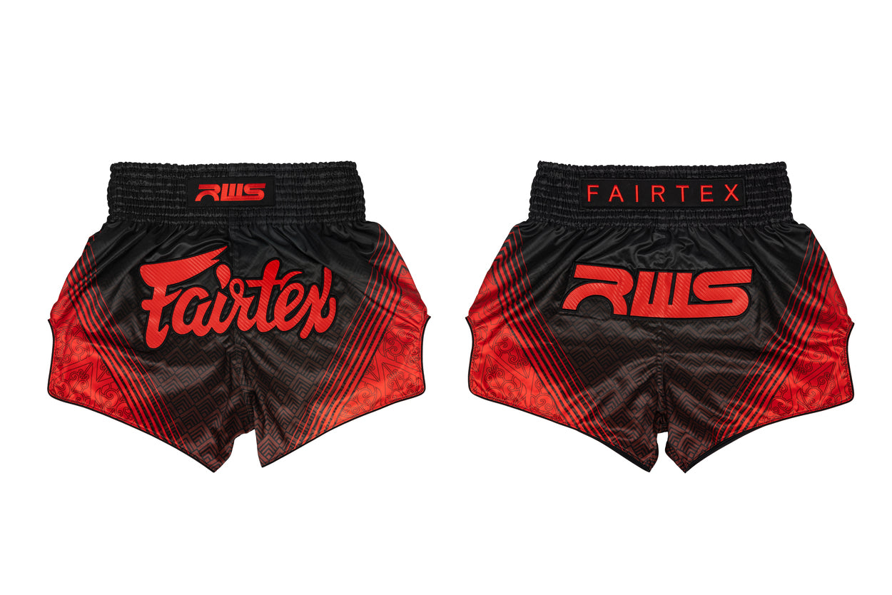 Fairtex x RWS Muay Thai Shorts  (Rajadamnern World Series Black)