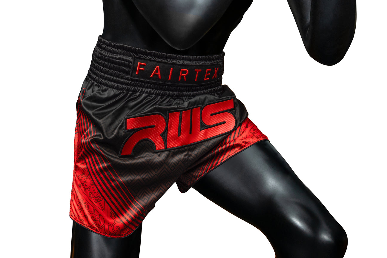 Fairtex x RWS Muay Thai Shorts  (Rajadamnern World Series Black)