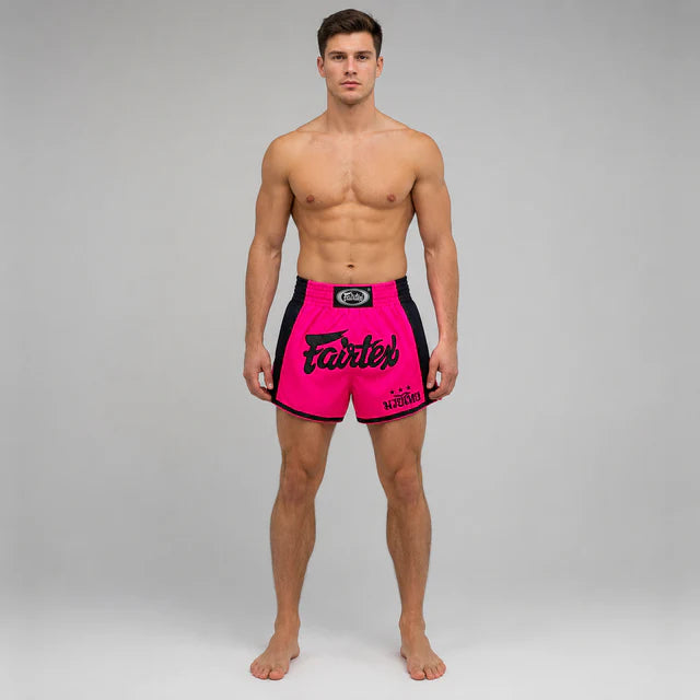 Fairtex Muay Thai Shorts – BS1714 (Shocking Pink)