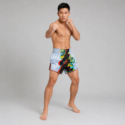 Fairtex Muay Thai Shorts – BS1909 Satoru Collection Gray