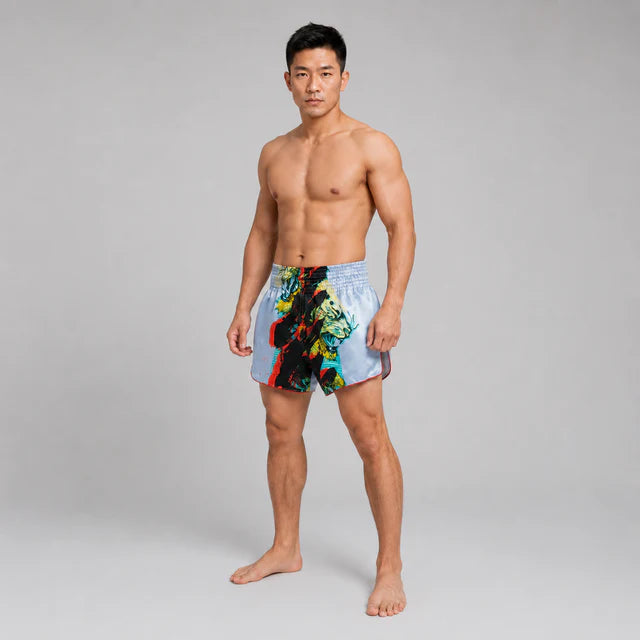 Fairtex Muay Thai Shorts – BS1909 Satoru Collection Gray
