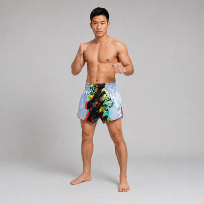 Fairtex Muay Thai Shorts – BS1909 Satoru Collection Gray
