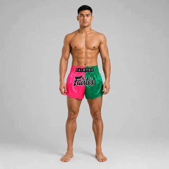 Fairtex Muay Thai Shorts – BS1911 Pink/Green