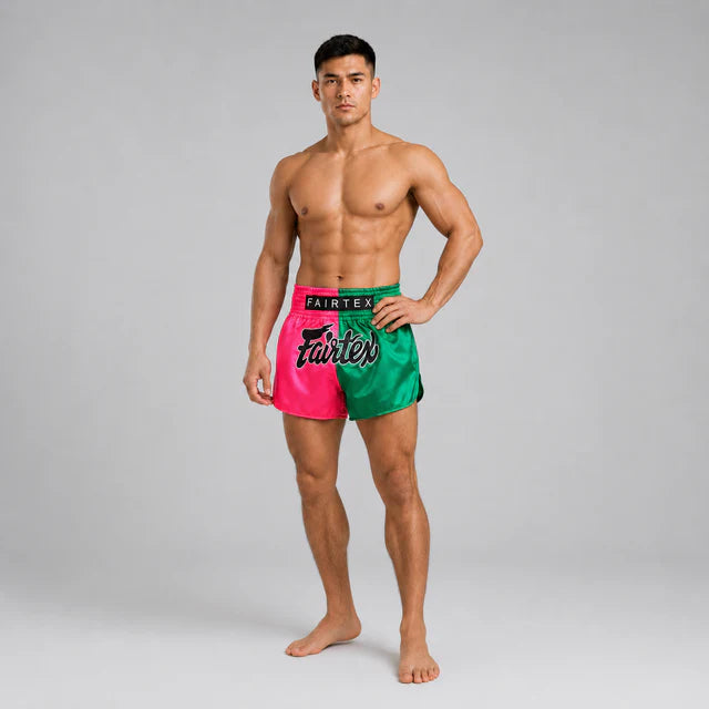 Fairtex Muay Thai Shorts – BS1911 Pink/Green