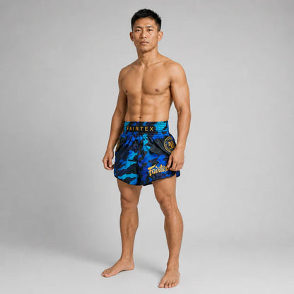 Fairtex Muay Thai Shorts – BS1916 Golden Jubilee Luster