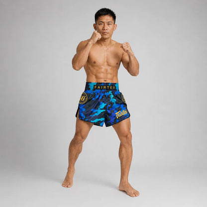 Fairtex Muay Thai Shorts – BS1916 Golden Jubilee Luster