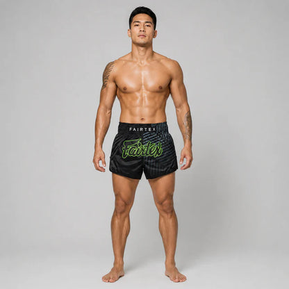 Fairtex Muay Thai Shorts - BS1924 Racer Black