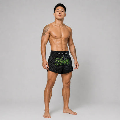 Fairtex Muay Thai Shorts - BS1924 Racer Black