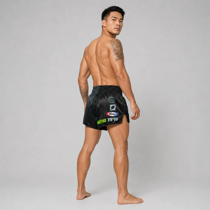 Fairtex Muay Thai Shorts - BS1924 Racer Black