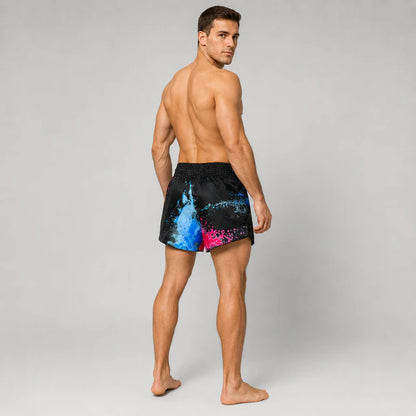 Fairtex Muay Thai Shorts - BS1938 Black Acid Jazz