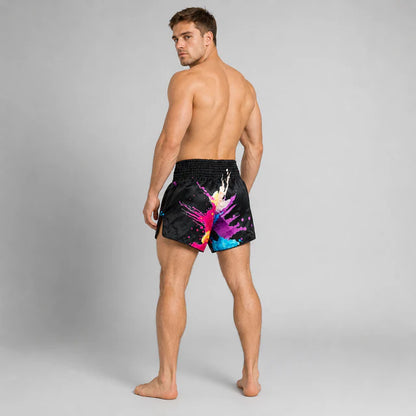 Fairtex Muay Thai Shorts - BS1940 Black Funky Soul