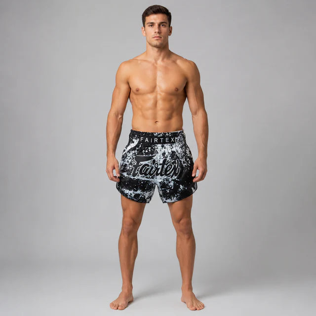 Fairtex Muay Thai Shorts - BS1949 Grunge Black
