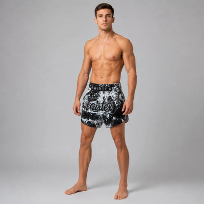 Fairtex Muay Thai Shorts - BS1949 Grunge Black