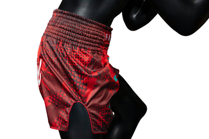 Fairtex x RKO Muay Thai Shorts Red