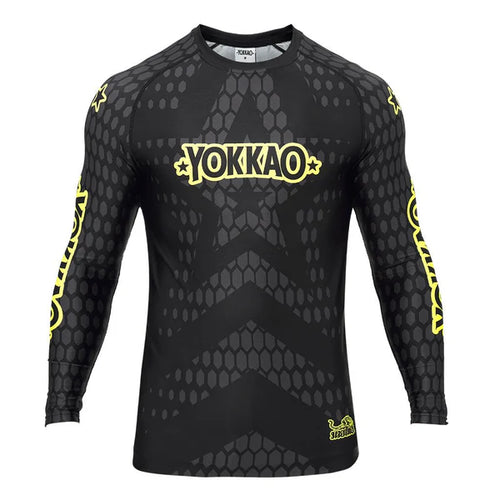 Stargame Compression Rashguard Long Sleeves Black