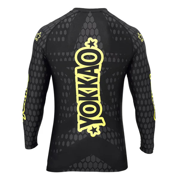 Stargame Compression Rashguard Long Sleeves Black