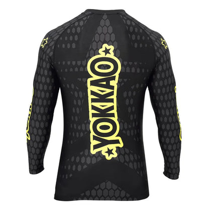 Stargame Compression Rashguard Long Sleeves Black
