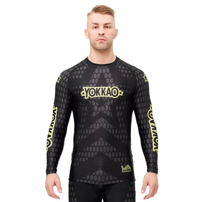 Stargame Compression Rashguard Long Sleeves Black