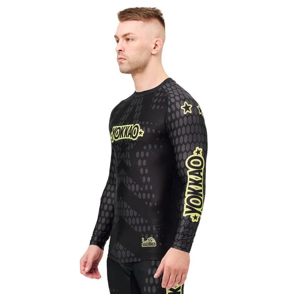 Stargame Compression Rashguard Long Sleeves Black