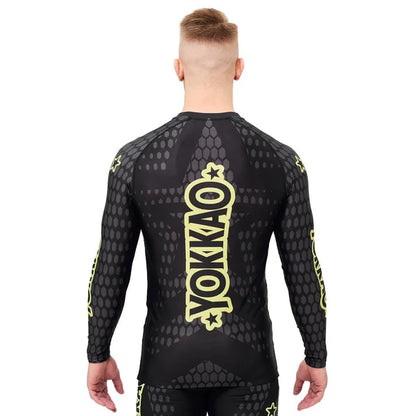 Stargame Compression Rashguard Long Sleeves Black
