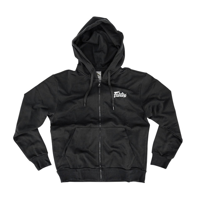 Sweat Full Zip Black Hoodie