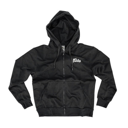 Sweat Full Zip Black Hoodie