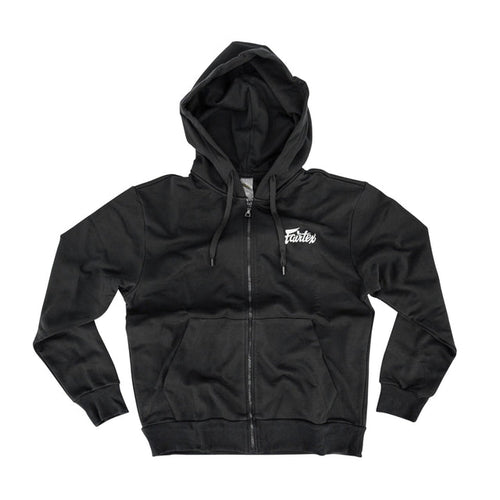 Sweat Full Zip Black Hoodie