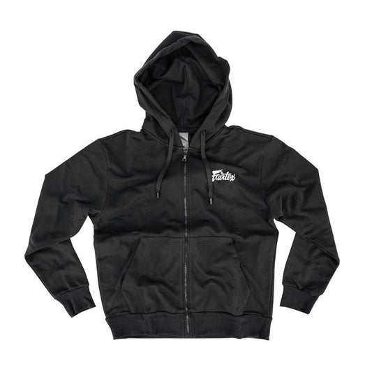 Sweat Full Zip Black Hoodie
