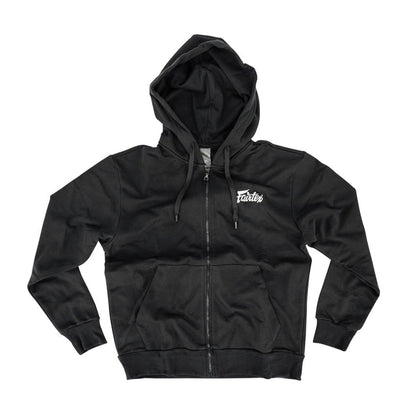 Sweat Full Zip Black Hoodie