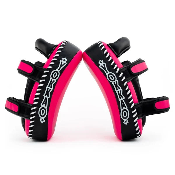 Kicking pads Microfiber Fuchsia/Black