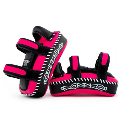 Kicking pads Microfiber Fuchsia/Black