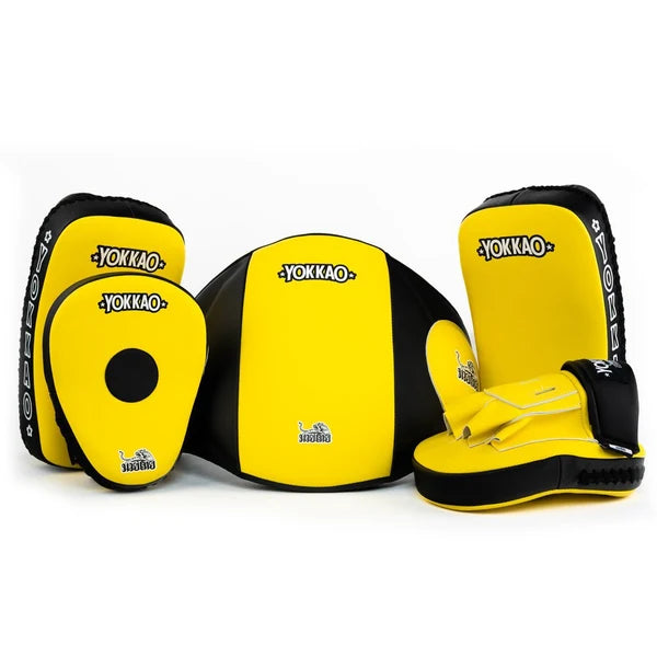 Focus mitts Microfiber Yellow/Black