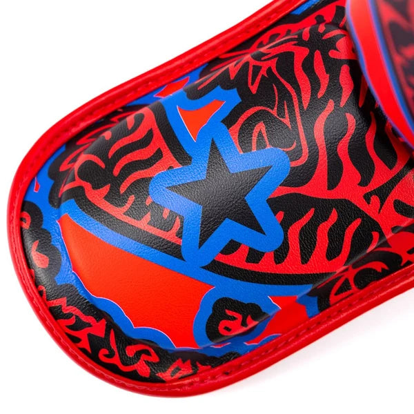 SAK YANT Shin Guards Red