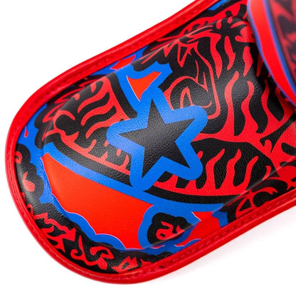 SAK YANT Shin Guards Red