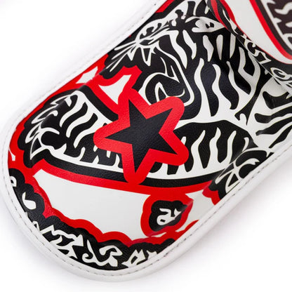 SAK YANT Shin Guards White