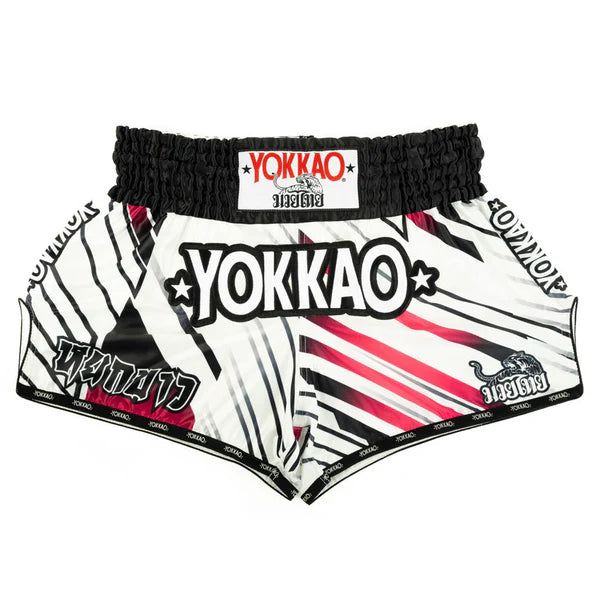 Power Muay Thai Shorts White