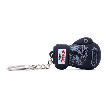 Original Boxing Gloves Keyring Black