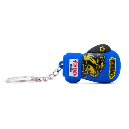 Original Boxing Gloves Keyring Blue
