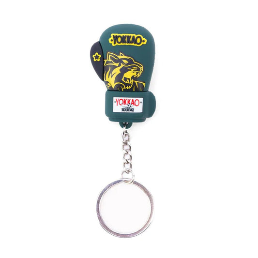 Original Boxing Gloves Keyring Green