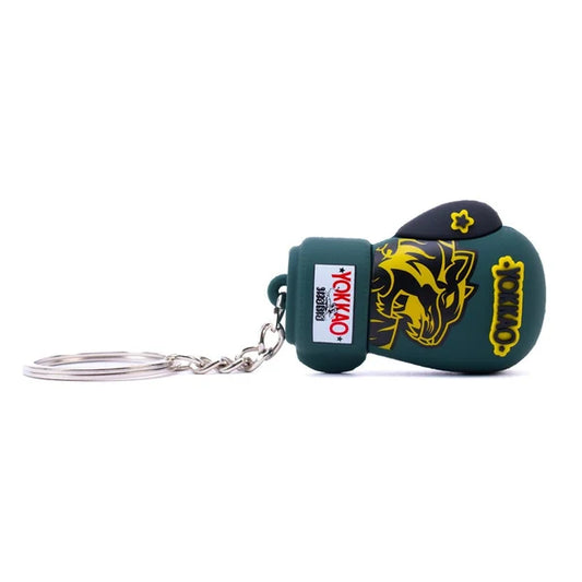 Original Boxing Gloves Keyring Green