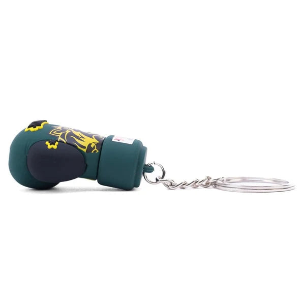 Original Boxing Gloves Keyring Green