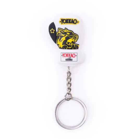 Original Boxing Gloves Keyring White