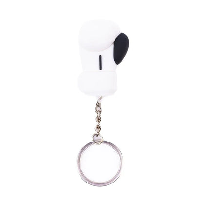 Original Boxing Gloves Keyring White