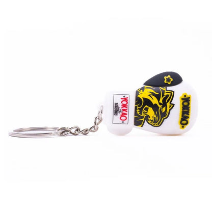 Original Boxing Gloves Keyring White
