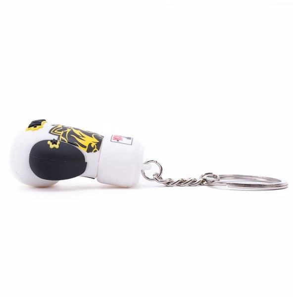 Original Boxing Gloves Keyring White